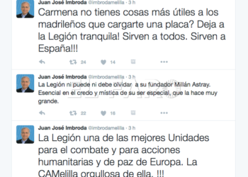 Imbroda defienda a la Legión