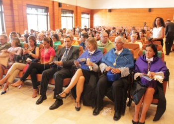 Inauguración del curso académico de la UGR en el año 2015.