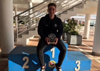 Israel Martínez fue subcampeón en la clase Láser 4.7.