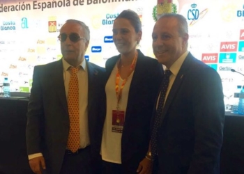 Mizzian, junto a Alejandro Blanco y Francisco Blázquez.