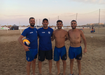 Roberto Moronta, Paco Alcober, Faisal Mohamed y Mikael Tahiri fueron los finalistas de un torneo de playa que ha levantado una gran expectación