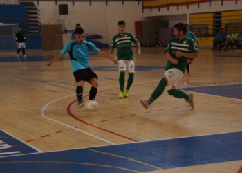 Raúl Driss, a la izquierda, uno de los jugadores importantes en el juego de la escuadra de nuestra ciudad