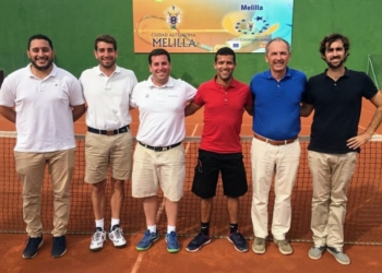 Jueces árbitros del Internacional de Tenis Femenino Ciudad de Melilla.