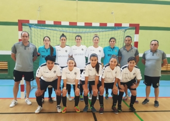 Jugadoras de la escuadra del Torreblanca CF.