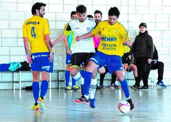 Imagen de uno de los partidos de la última jornada de liga.