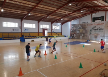 Jugadores madridistas, en una de sesión de entrenamientos.