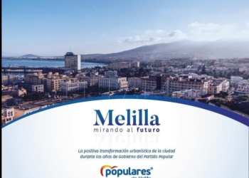 Portada del libro del PP ‘Melilla, mirando al futuro’, una de las mejores aportaciones de la campaña que hoy acaba.