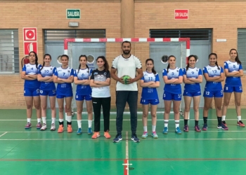 Integrantes del equipo femenino del BM T-Maravilla que se desplazará a tierras catalanas.