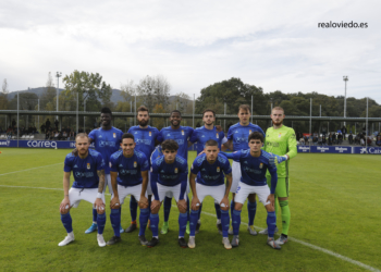 Once inicial de la escuadra ovetense en la presente temporada liguera.