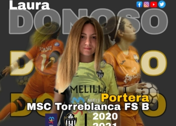 La nueva portera del MSC Torreblanca FS B, Laura Donoso.