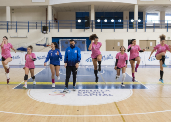 La escuadra melillense afronta con muchas ganas este debut en la fase de ascenso, y lo hace con la mente puesta en obtener la victoria en la cancha del Fuenlabrada.