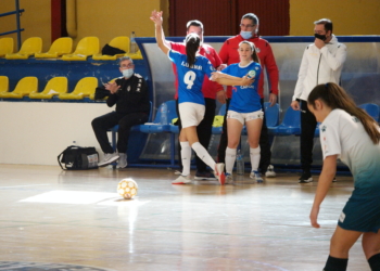 Las melillenses jugaron un partido de alto nivel sobre todo en ataque.