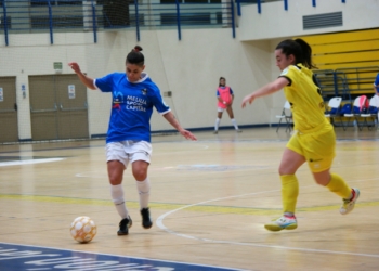 Fabi, en el último partido disputado por el equipo melillense.