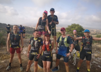 Algunos de los deportistas melillenses que estarán en la competición albaceteña.