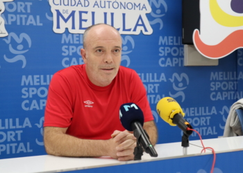 ‘Maca’, entrenador del Melilla Sport Capital Torreblanca FS.