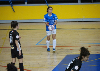 Silvina Nava se muestra tranquila y muy contenta en el club melillense, trabajando y esperando la oportunidad de saltar al primer equipo.