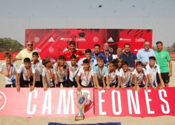 La Peña Real Madrid ha ido de menos a más durante el Campeonato Nacional Alevín y ha demostrado un gran nivel, alzándose con el título de campeones de España.