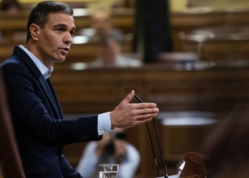 Comparecencia de Pedro Sánchez en el Congreso. Foto: Congreso de los Diputados.