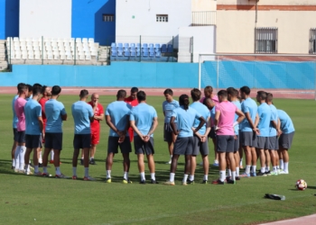 El conjunto azulino apenas si ha tenido tiempo para preparar el encuentro de Copa del Rey que le enfrentará este mediodía en tierras riojanas.