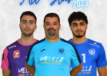 Arnau Masiá, Salim Abdelkader y Azddin Mimoun representarán al voleibol melillense en el partido que se disputará en Valladolid.