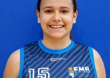 Valeria Noguera Robles representó a la Federación Melillense en el Nacional 3x3 del pasado mes de junio.